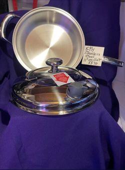 Princess House 5PLY Stainless Steel 11’ Skillet 