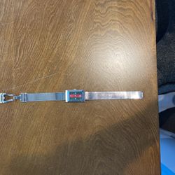 G-Frame Stainless Steel Mesh Bracelet Watch 21x34mm