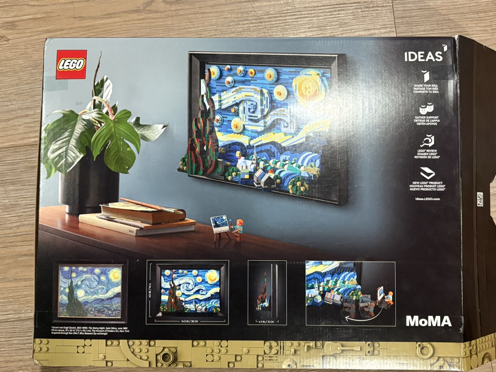Lego Vincent van Gogh The Starry Night