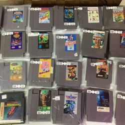 Nintendo NES Games - Individually Priced