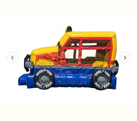 Monster Wheels Bounce House (L18.3’, W15.6’, H11.2’)