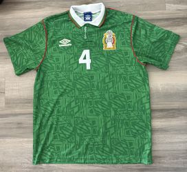 Authentic Original Umbro Mexico Nacho Ambriz Jersey
