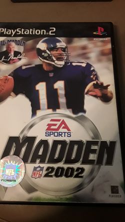 Ps2 madden 2002