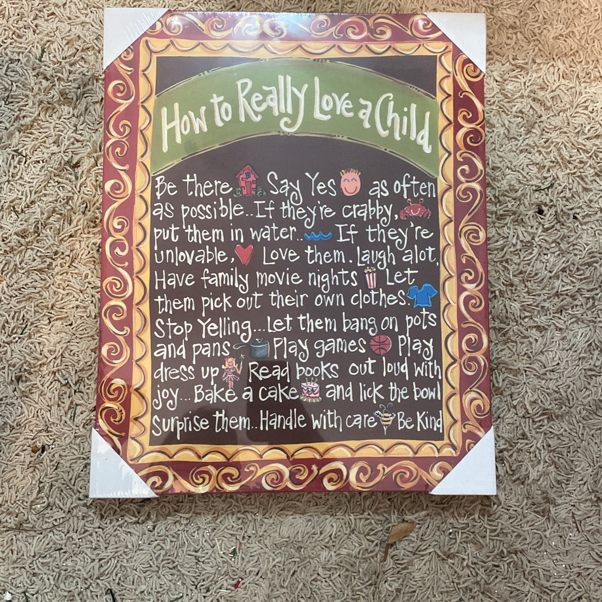 Brand new never opened canvas painting