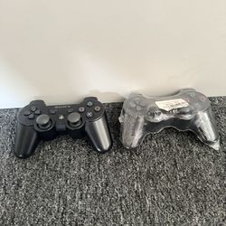 PS3 Console, Games, Controllers, All Cable Connections 