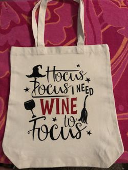 Halloween tote bag