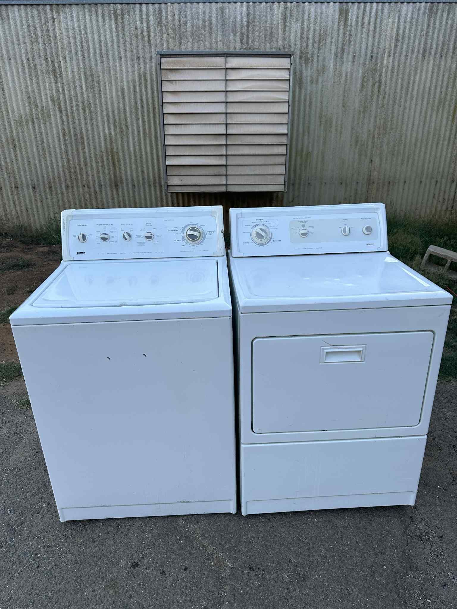 Kenmore Washer And Gas Dryer 