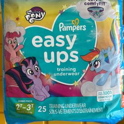 Pamper Easy Up Size 2-3 $8