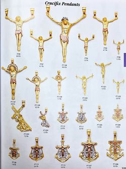 🎁🔥 HOT BLACK FRIDAY SALE!!, assorted religious pendants 14K REAL GOLDS.