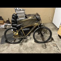 Gold Throne Bike 