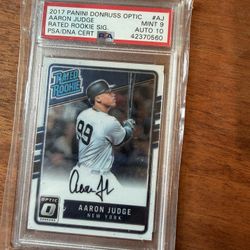 Arron Judge Rated Rookie Auto 