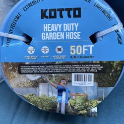 Kotto 50ft Heavy Duty Garden Hose 