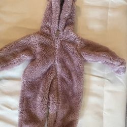 Carters Purple New Born Onesie 