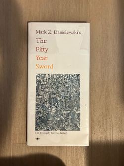 SIGNED Mark Z. Danielewski The Fifty Year Sword