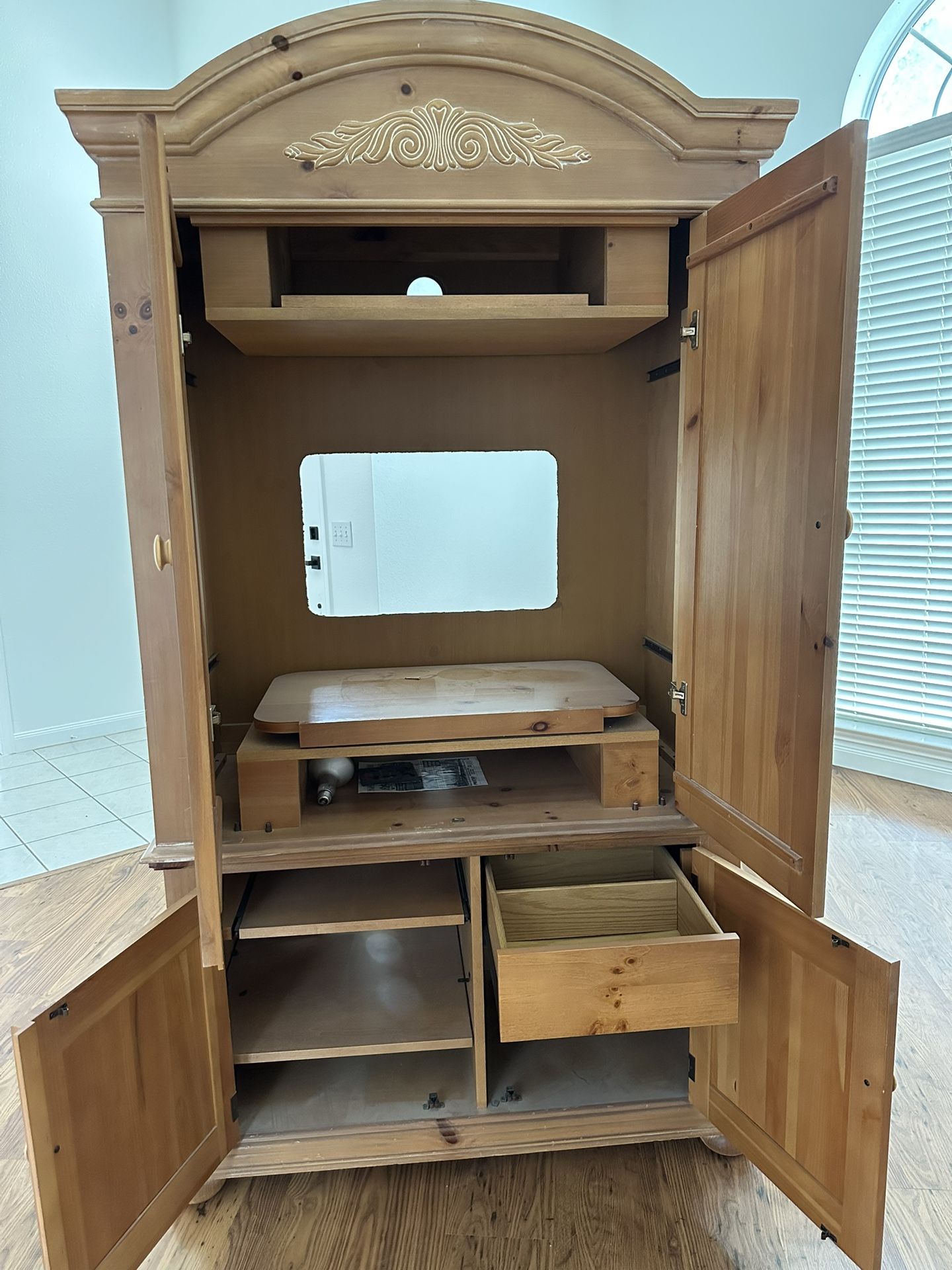 Vintage Broyhill Fontana Tv Armoire for Sale in Cedar Park, TX OfferUp