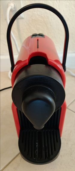 Nespresso Expresso Maker and pod drawer