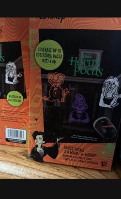 Hocus Pocus Halloween LED Projector 