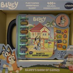 Bluey Vtech Interactive Book Music Stories Games NEW