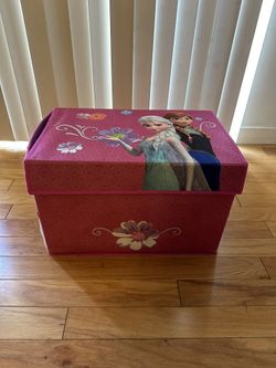 Toy Box With Some Toddler Toys