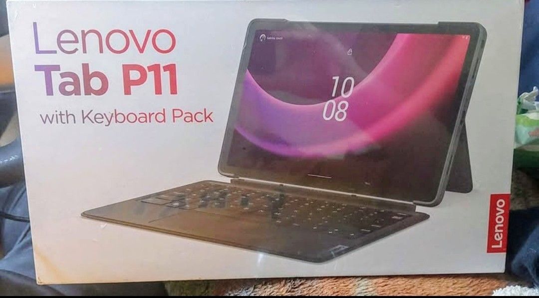 NEW Lenovo 128 GB Tablet & Samsung A16 128gb Cell Phone, 1 MO OLD! PKG DEAL