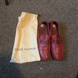 Fresh Light And Dark Brown Louis Vuitton Sneakers And Burgundy Dress Shoes
