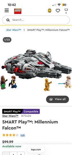 Millennium Falcon Lego set