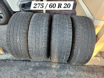 275 / 60 R 20 (4) TIRES COOPER