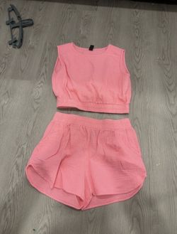 Bobi Los Angeles - Pink Summer Set- Large Bottom / Medium Top