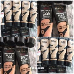 New Revlon Colorstay full cover foundations