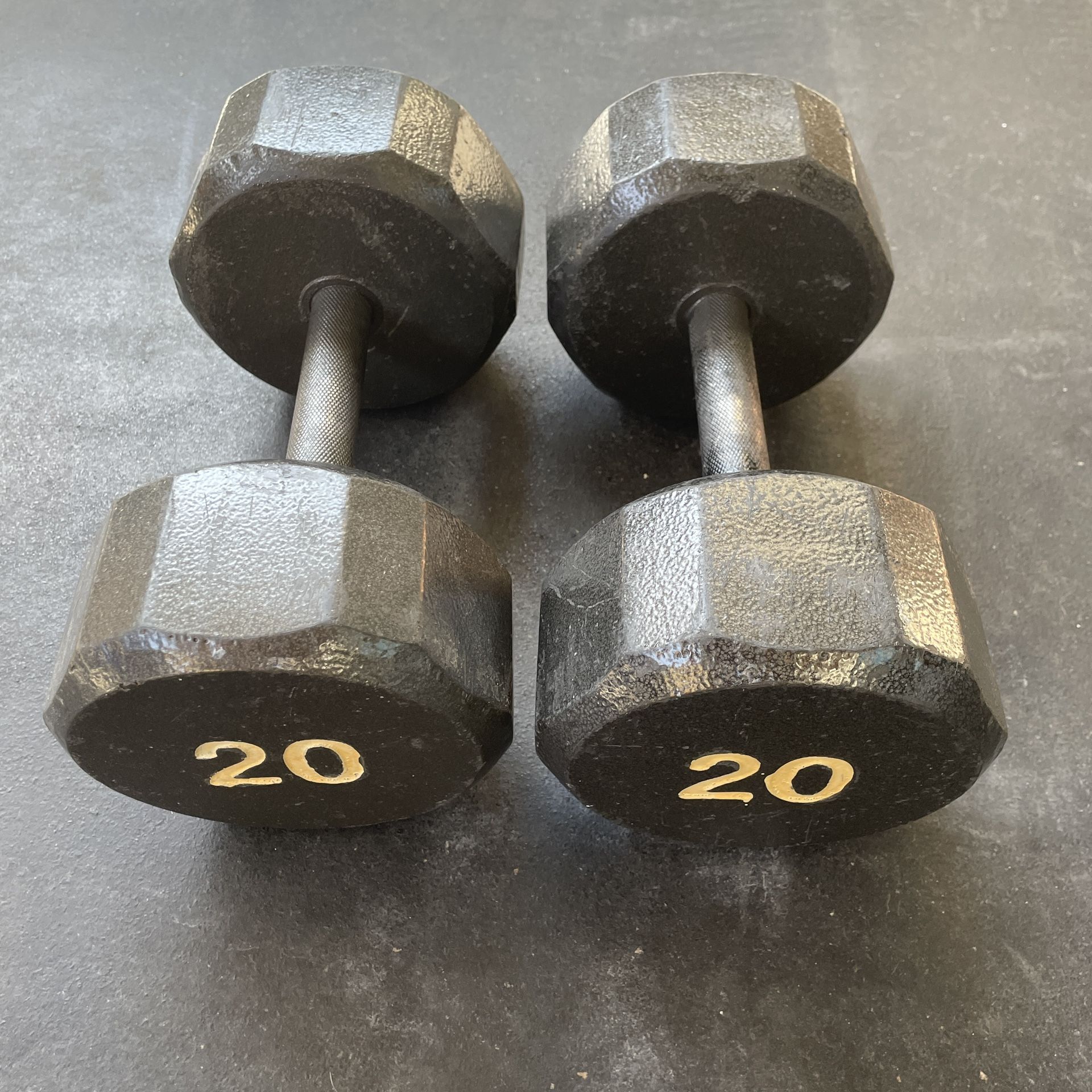 Pair of 20 lb Dumbbells