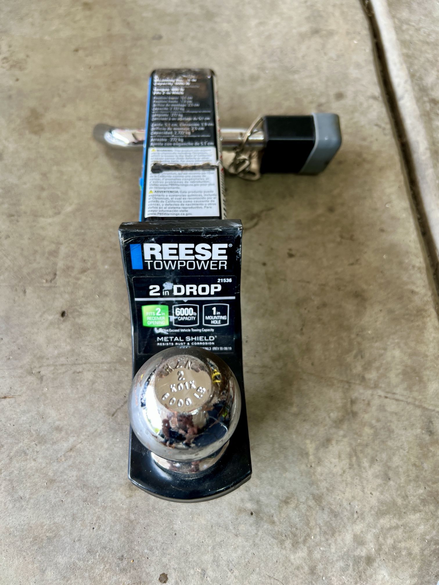 Reece 2” trailer hitch mount