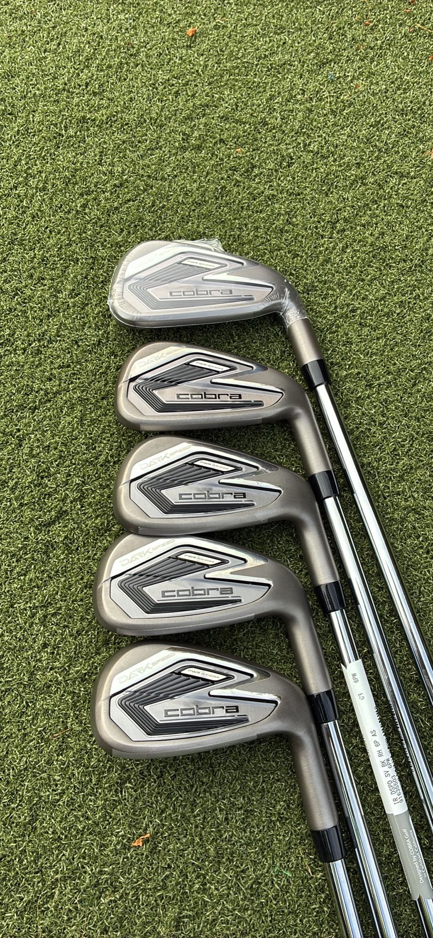 Cobra Dark speed Irons Stiff