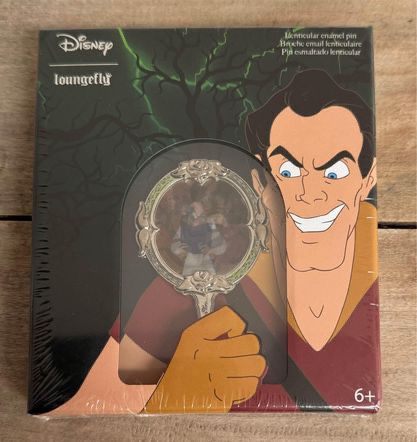 NEW and SEALED Disney Beauty and The Beast Limited Edition Lenticular Pin just $35