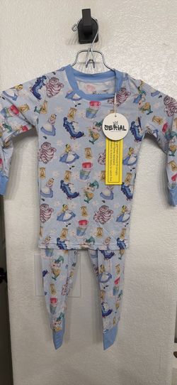 3T BAMBOO DISNEY ALICE IN WONDERLAND PJS