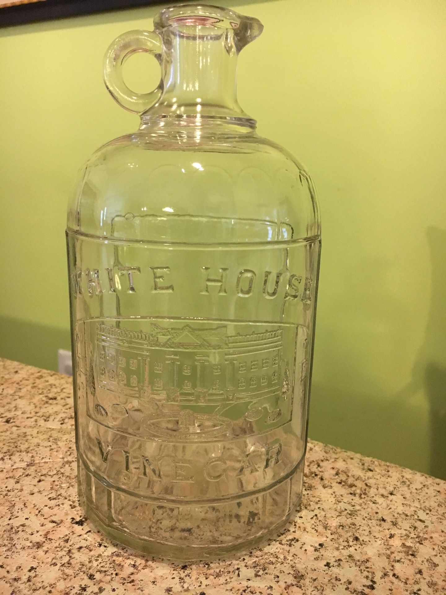 White House Vinegar Jug