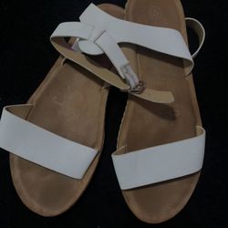 White Sandals