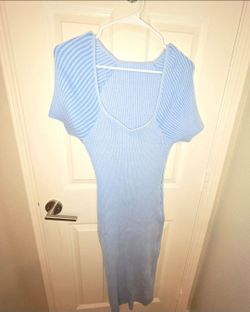Women's Stretchy Midi Dresses Size 1XL