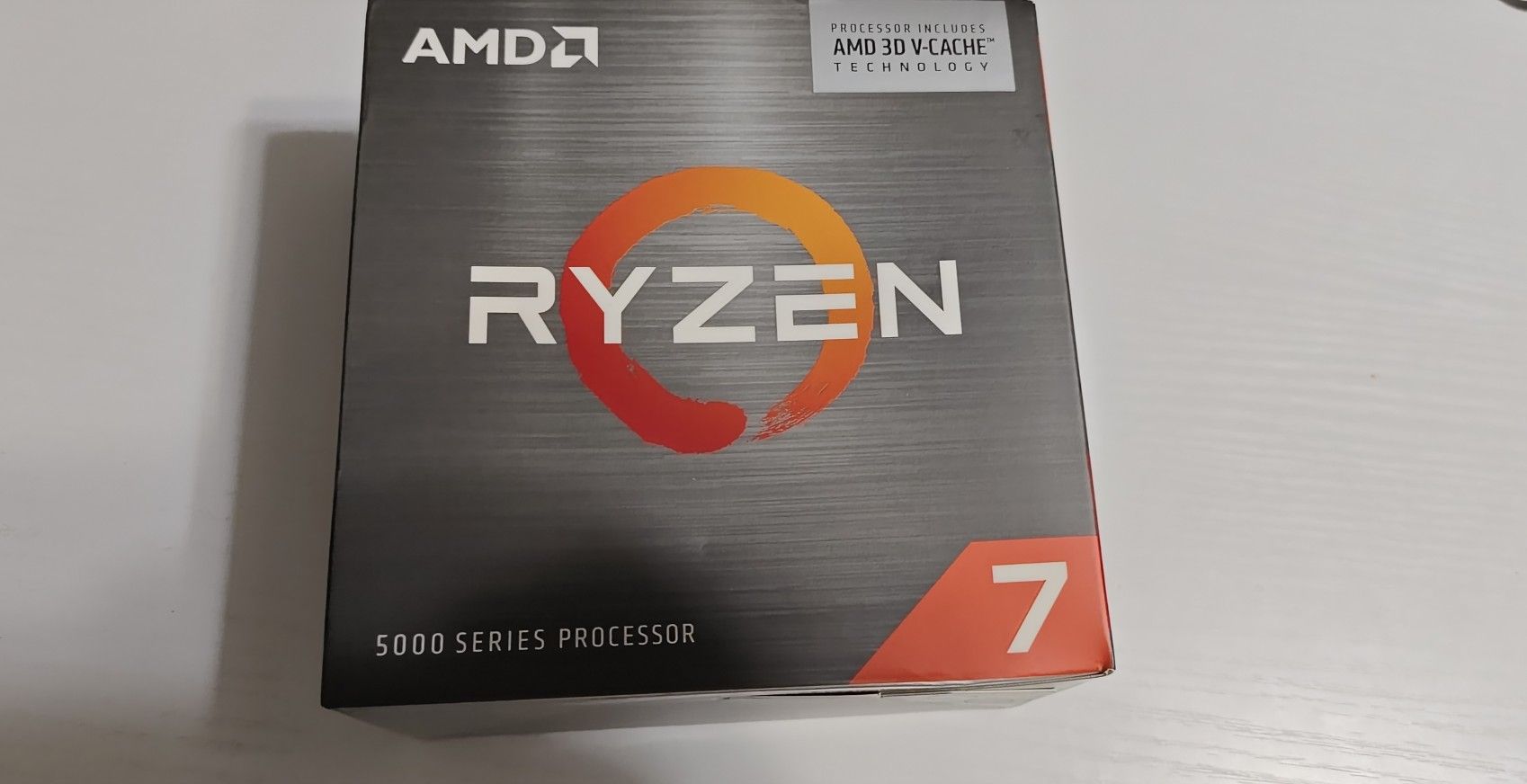 AMD Ryzen 7 5800X3D Processor (3.4GHz, 8 Cores, AM4)