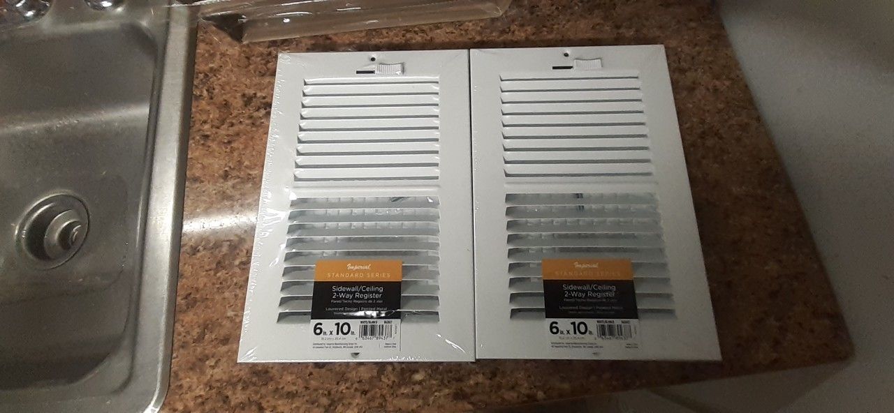 2 WALL VENTS 2 CEILING VENTS AVAILABLE NEW ADJUSTABLE VENTS $10 EACH