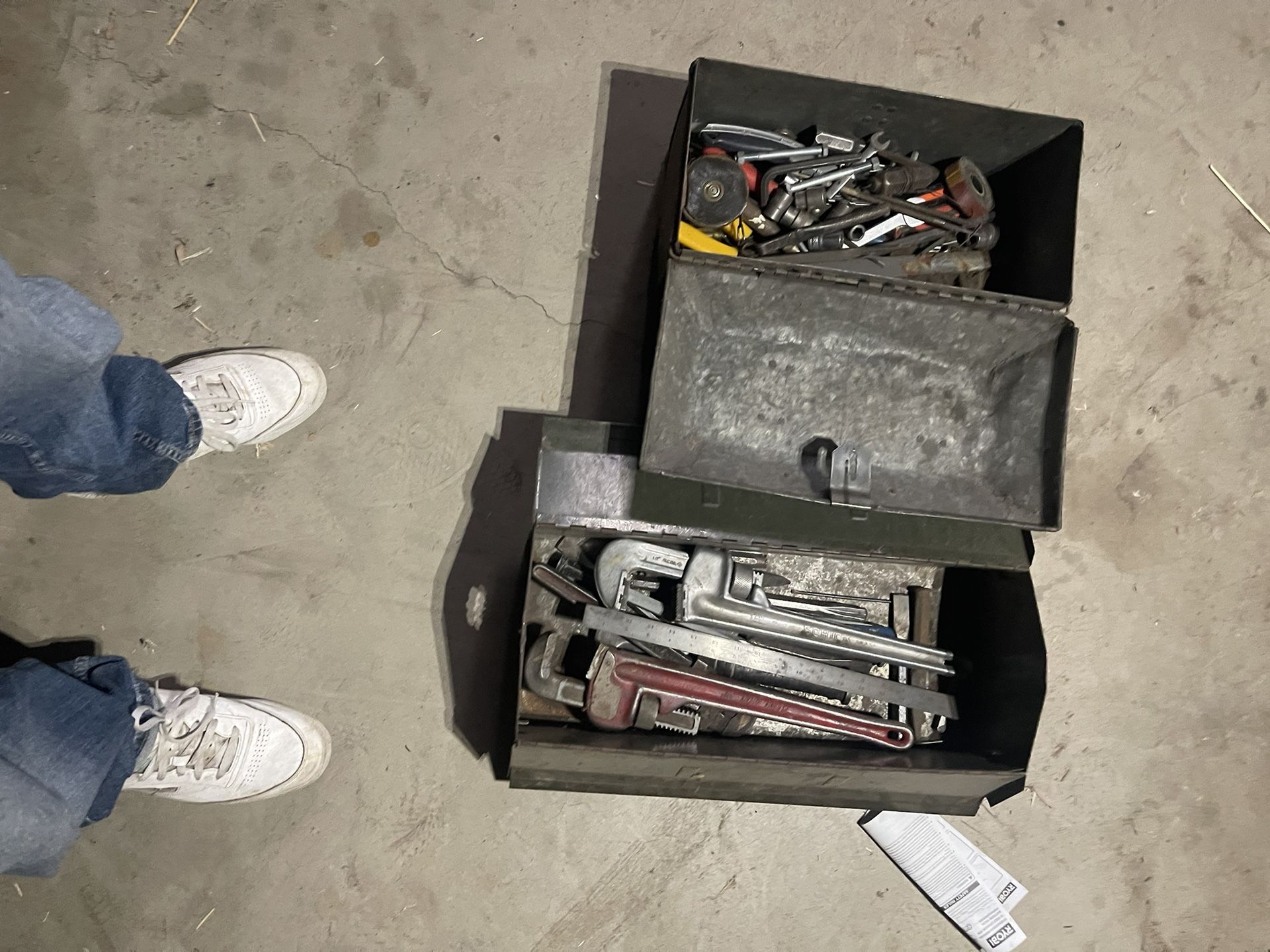 Two Boxes Of Tools