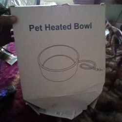 Pet Heated Bowl