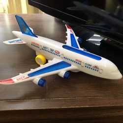 Airplane Lights Up And Sound 