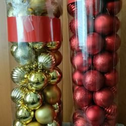 100 Shattered Proof Ornaments
 (New/Never Used/Never Taken Out Of Cylinder)  Christmas Ornaments