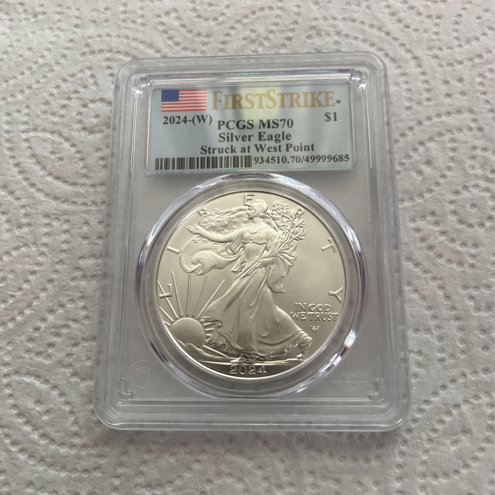 2024 American Silver Eagle PCGS MS70
