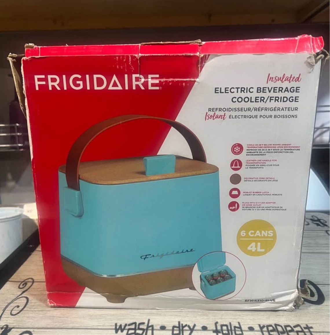 Frigidaire Electric Beverage Cooler/Fridge Insulated