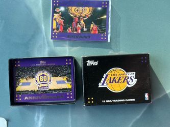 2008 topps Kobe Bryant Lakers team set see pics