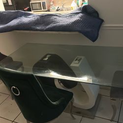 Glass Dining Table 
