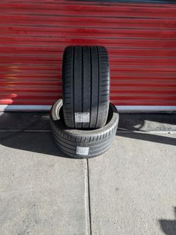 305/30R19 Michelin Pilot Sport 4 ā Pair of 2 8/32 Tread