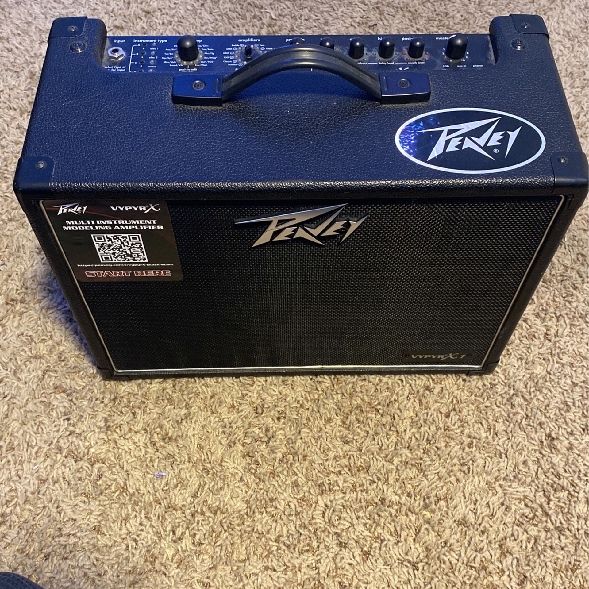 Peavy Guitar Amp For Sale (Multiple Settings)