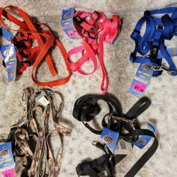 New SMALL Dog Harness with Leash Set  $8 each